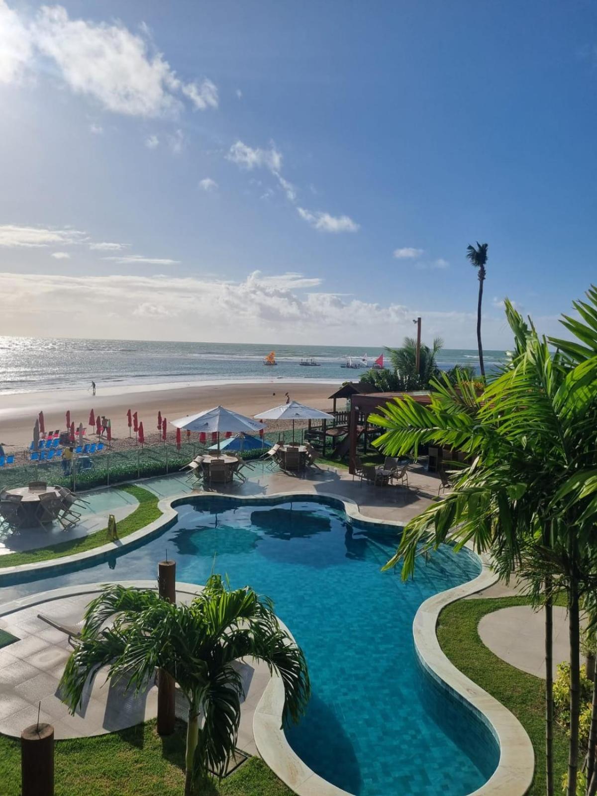 Porto Belga 101 - Beira Mar Aparthotel Porto de Galinhas Ngoại thất bức ảnh